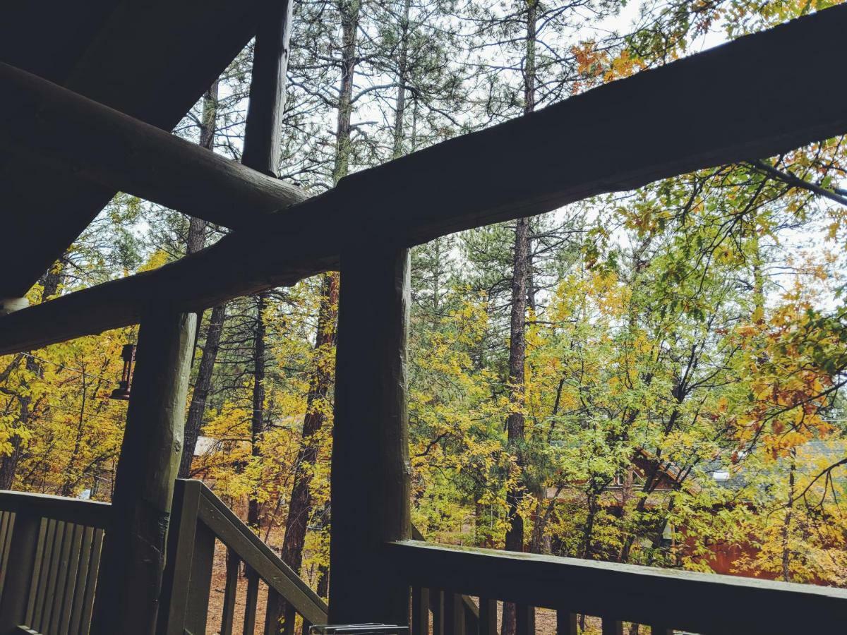 Cozy Cub Log Cabin - Year Round Tranquil Beauty Пайнтоп-Лейксайд Екстериор снимка